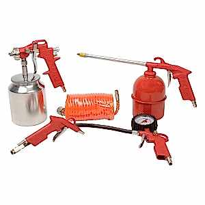 5'li Havalı Alet Seti 5'li Otomatik Rekorlu