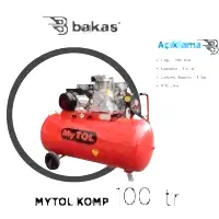 100 Lt Kompresör - Bakaş Makina