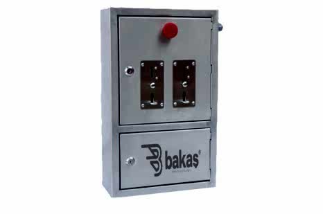 Self Servis Jetonlu Para Kasası Krom