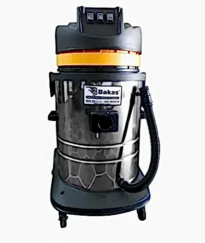Safran 3 Motorlu Islak Kuru Süpürge Vakum Makinesi 3600 watt - Bakaş Makina