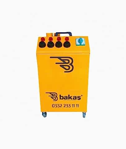 4 Kollu Ahtapot Oto Kuaför Sıcak Hava Üreticisi - Bakaş Makina