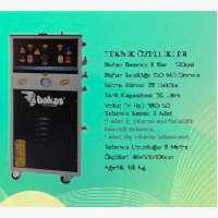 Buharlı Oto Yıkama Makinası Çift Tabancalı 30 Lt - Bakaş Makina