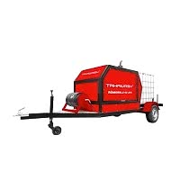 Bakaş BKS-R-500/22 Römorklu Yüksek Basınçlı Su Jeti (22 L/dk - 500 Bar)