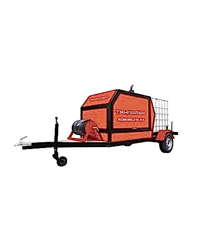 Bakaş BKS-R-500/22 Römorklu Yüksek Basınçlı Su Jeti (22 L/dk - 500 Bar)