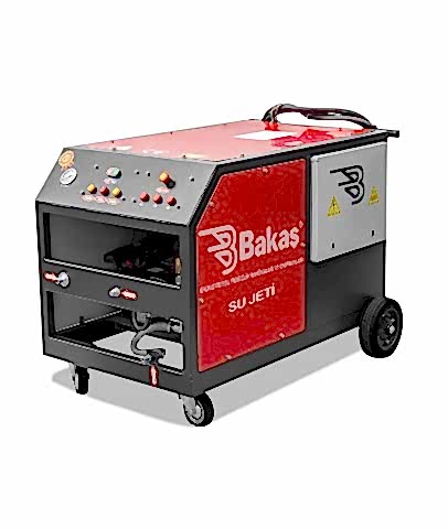 Bakaş BKS-600 Bar /30 lt Endüstriyel Yüksek Basınçlı Su Jeti (30 L/dk - 600 Bar)